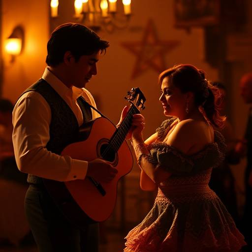 Imagen de un documental sobre la historia del flamenco en Andalucía.